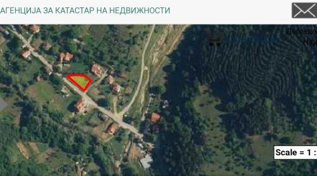 СЕ ПРОДАВА земјиште во Македонска Каменица погодно за изградба на куќа или викендица