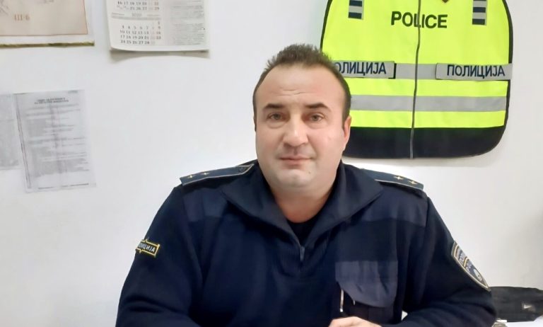 Благој Сарафимов назначен за командир Полициската станица во Штип